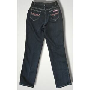 Cap Ferrat Vintage 80s High Rise Mom Jeans Dark Wash Sz 10 USA Made